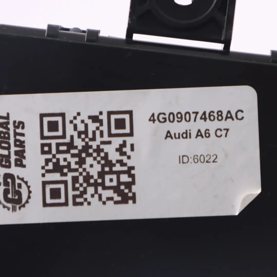 Audi A6 C7 Unidad de control de la pasarela central Módulo Relé ECU 4G0907468AC