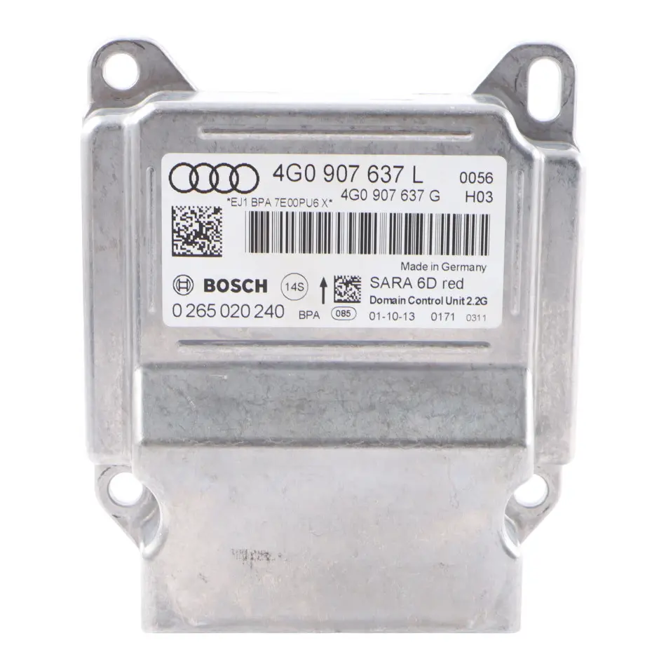 Audi RS6 C7 Acceleration Yaw Rate Sensor Module Control Unit ECU 4G0907637L