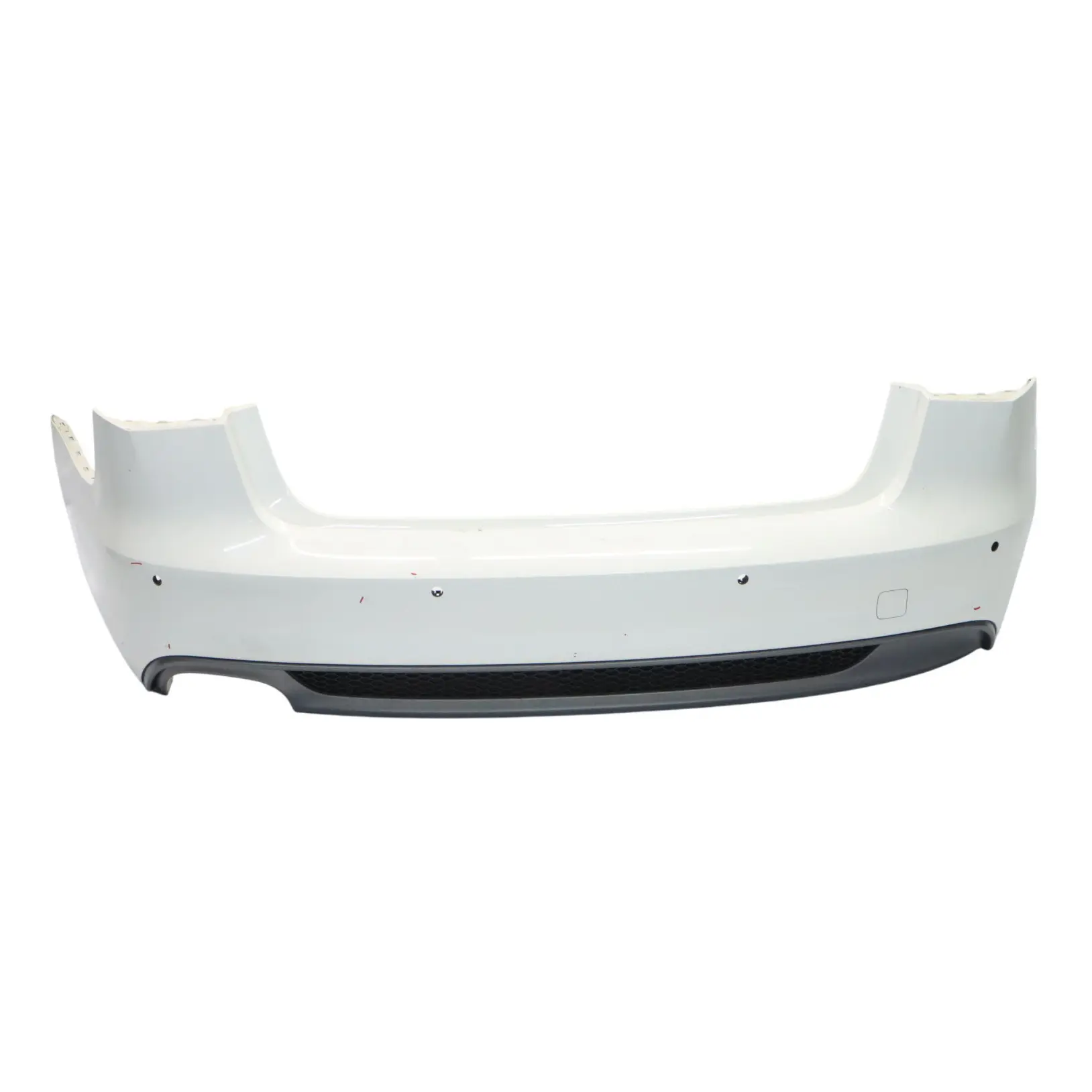 Audi A5 8T Rear Bumper Trim Panel Ibis White - Y9C