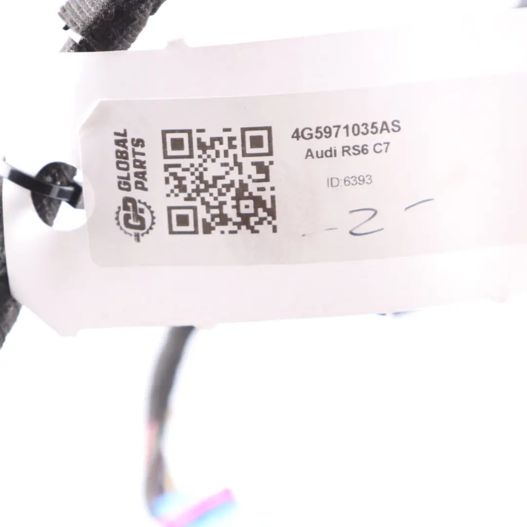 Audi RS6 C7 Front Door Wiring Harness Cable Loom Right O/S 4G5971035AS