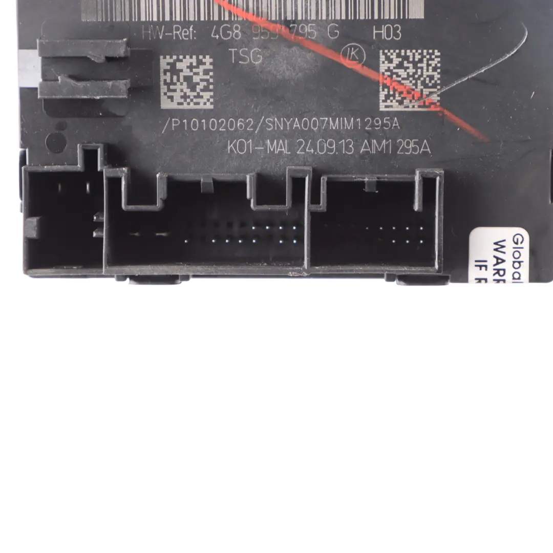 Audi A6 C7 Módulo Control de la Puerta Trasera ECU Izquierda Derecha 4G8959795G