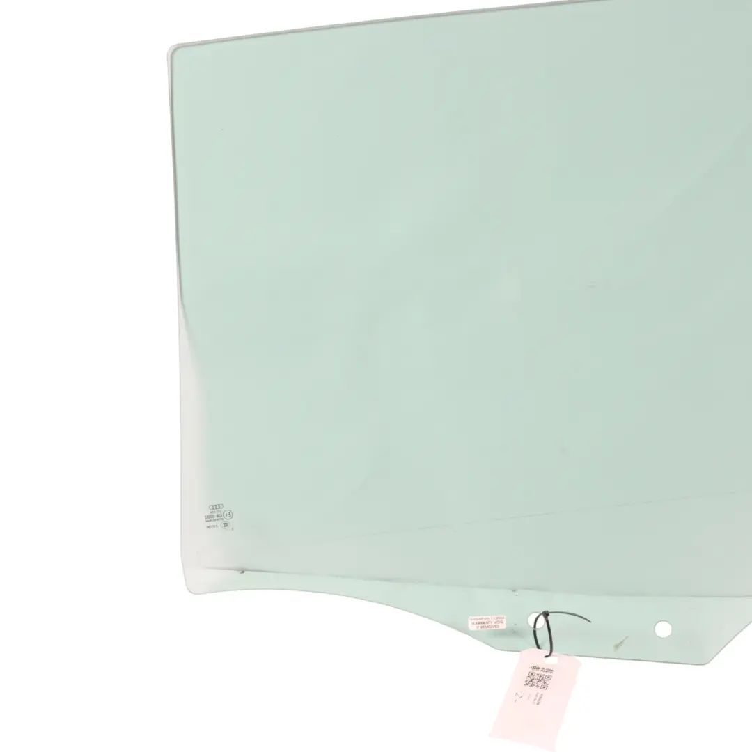 Audi RS6 C7 Side Glass Window Rear Door Right O/S Green AS2 4G9845206