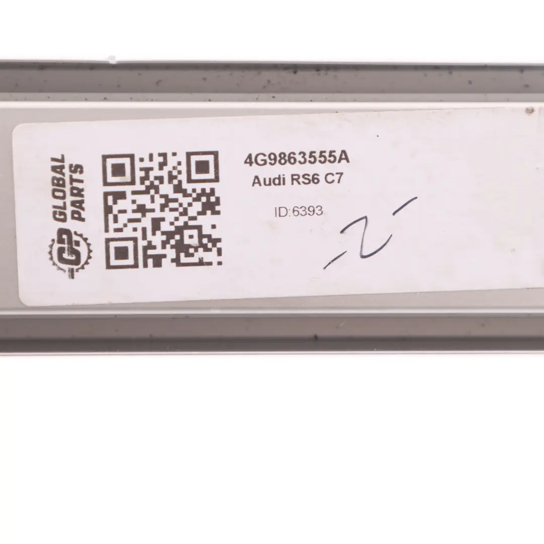 Audi A6 S6 RS6 C7 Boot Luggage Compartment Mount Rail Left N/S 4G9863555A