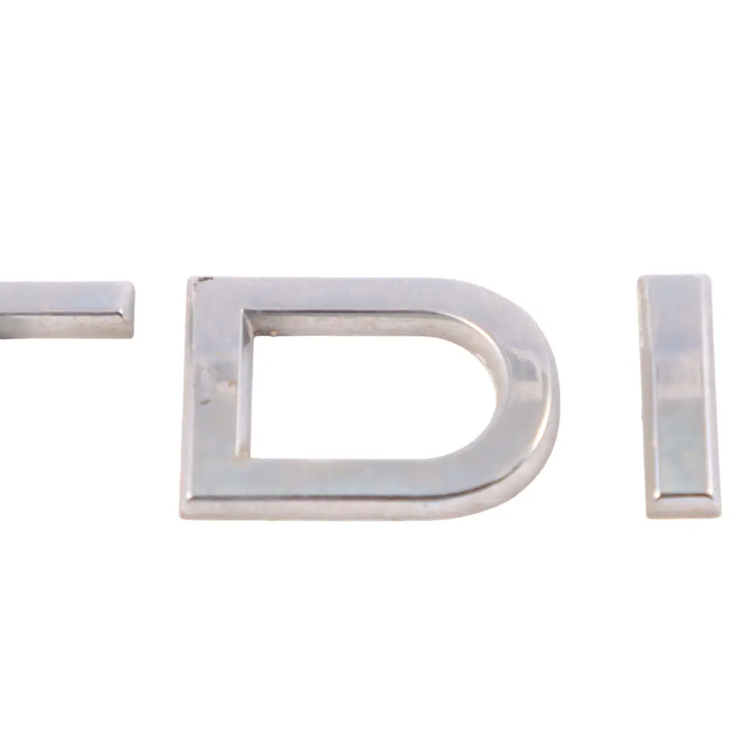 Audi Q3 8U Insignia del maletero Emblema trasero Lettering TDI Cromo 4H0853737B