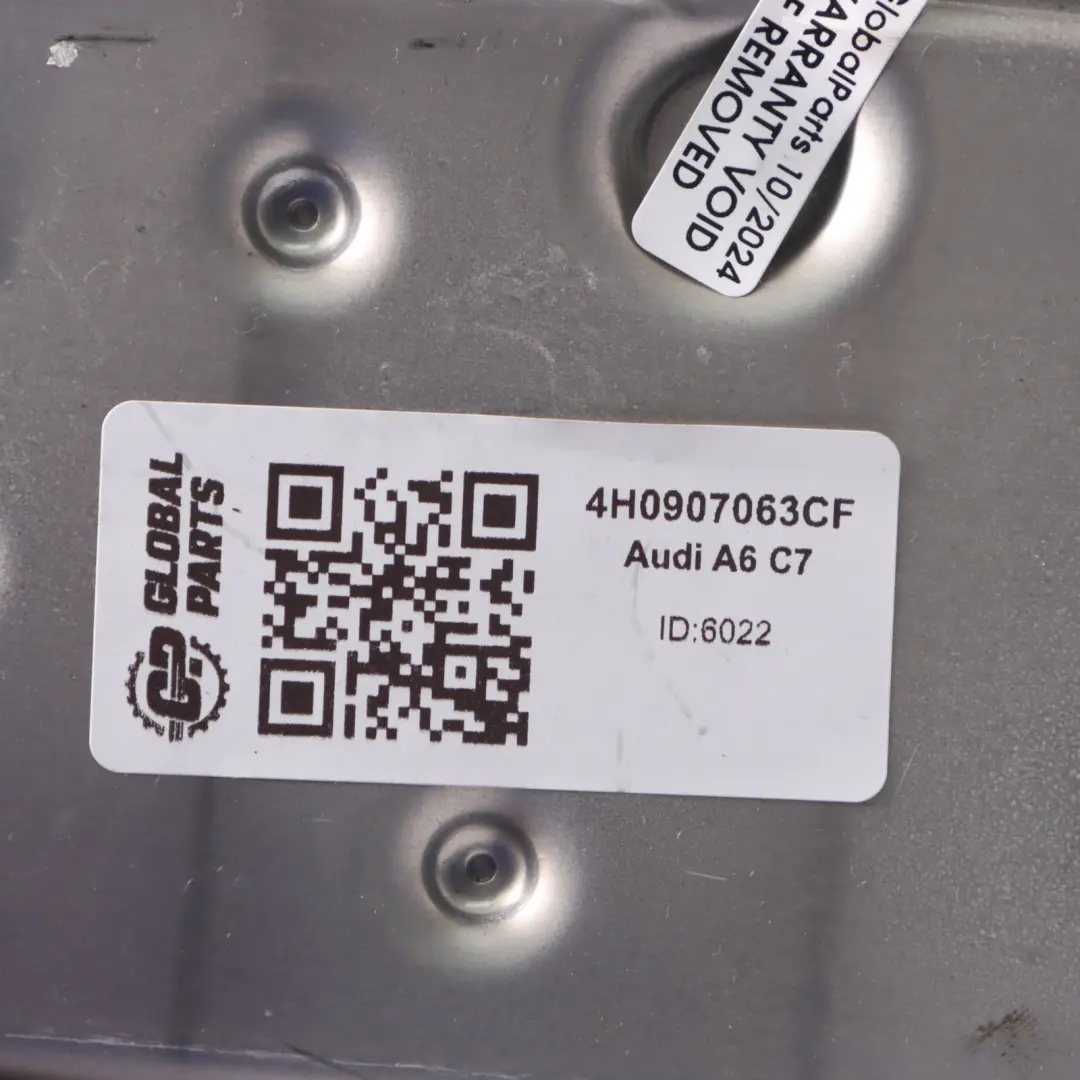 Audi A6 C7 BCM Unidad del módulo de control de la carrocería ECU 4H0907063CF