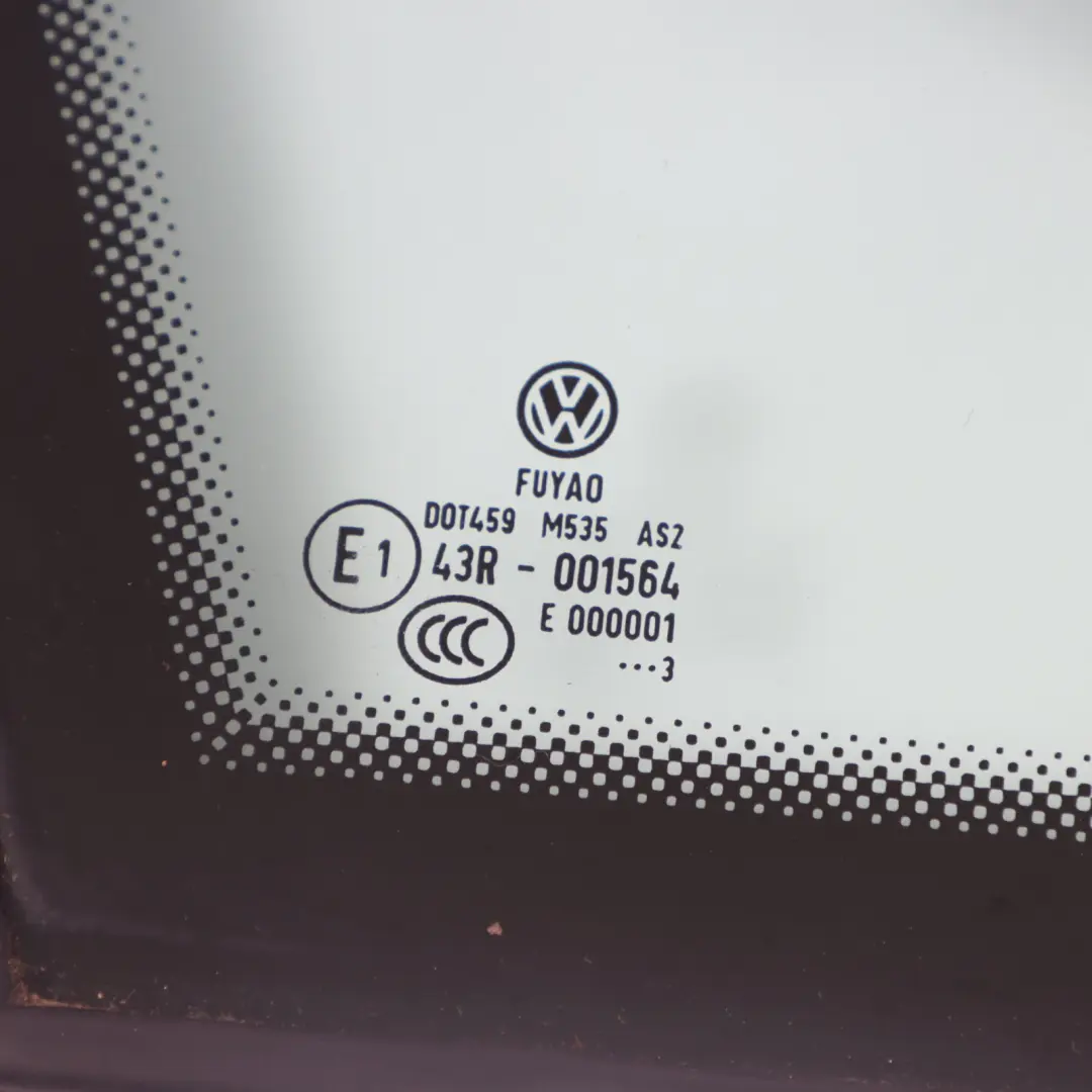 Volkswagen Golf Mk7 5G Tür Feste Viertel Fenster AS2 Vorne Rechts 5G0845412C