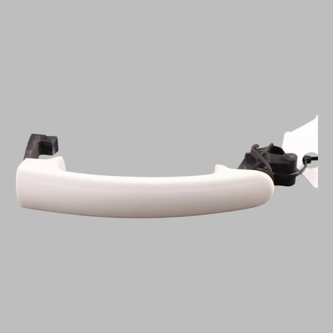 VW Polo 6R Front Grab Door Handle Outer Right O/S Candy White LB9A 5N0837205M