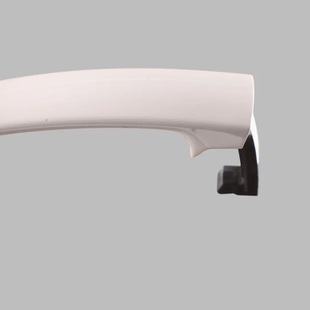 VW Polo 6R Front Grab Door Handle Outer Right O/S Candy White LB9A 5N0837205M