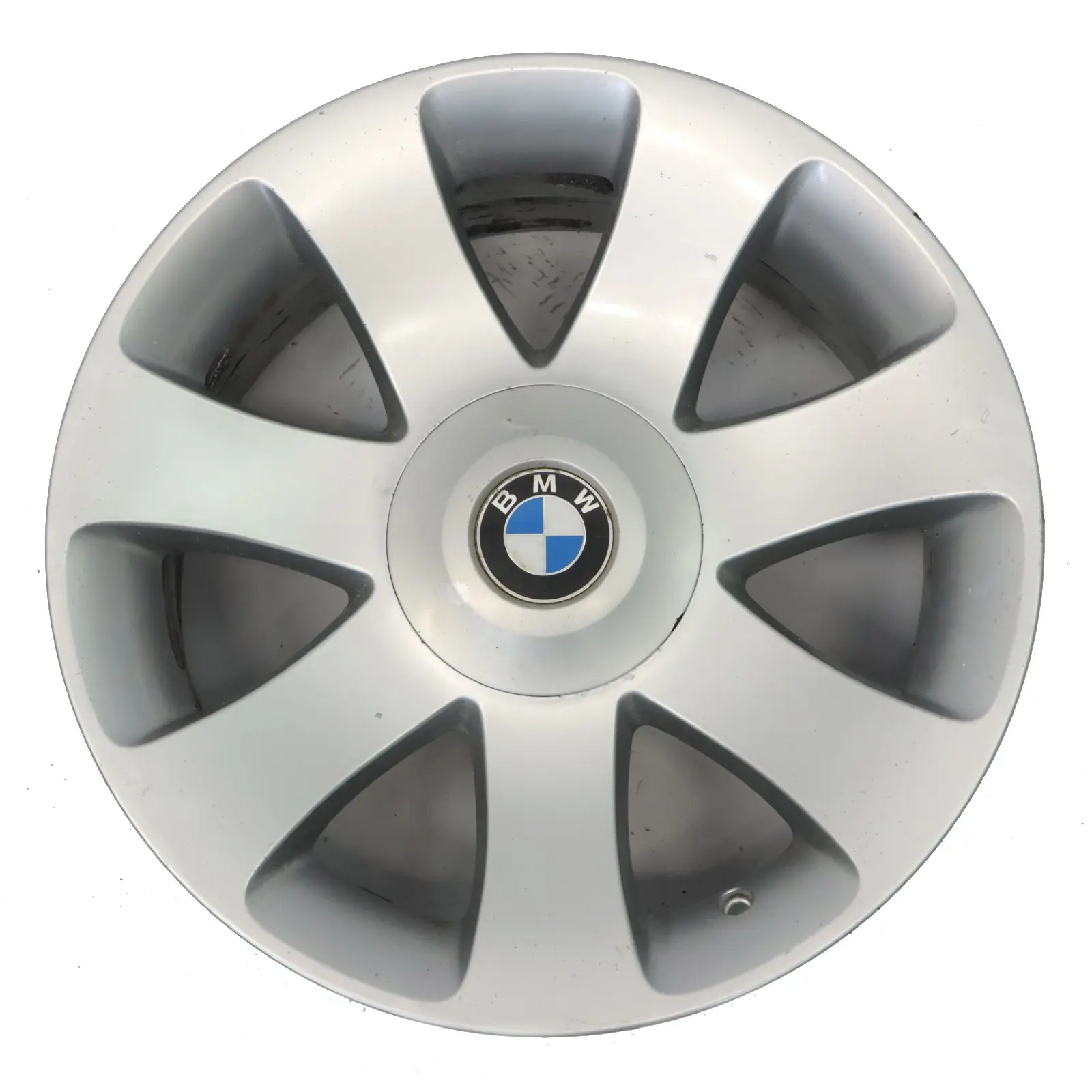 BMW E65 E66 Silver Wheel Alloy Rim 18" 8J ET:24 Spider Spoke 175 6767828