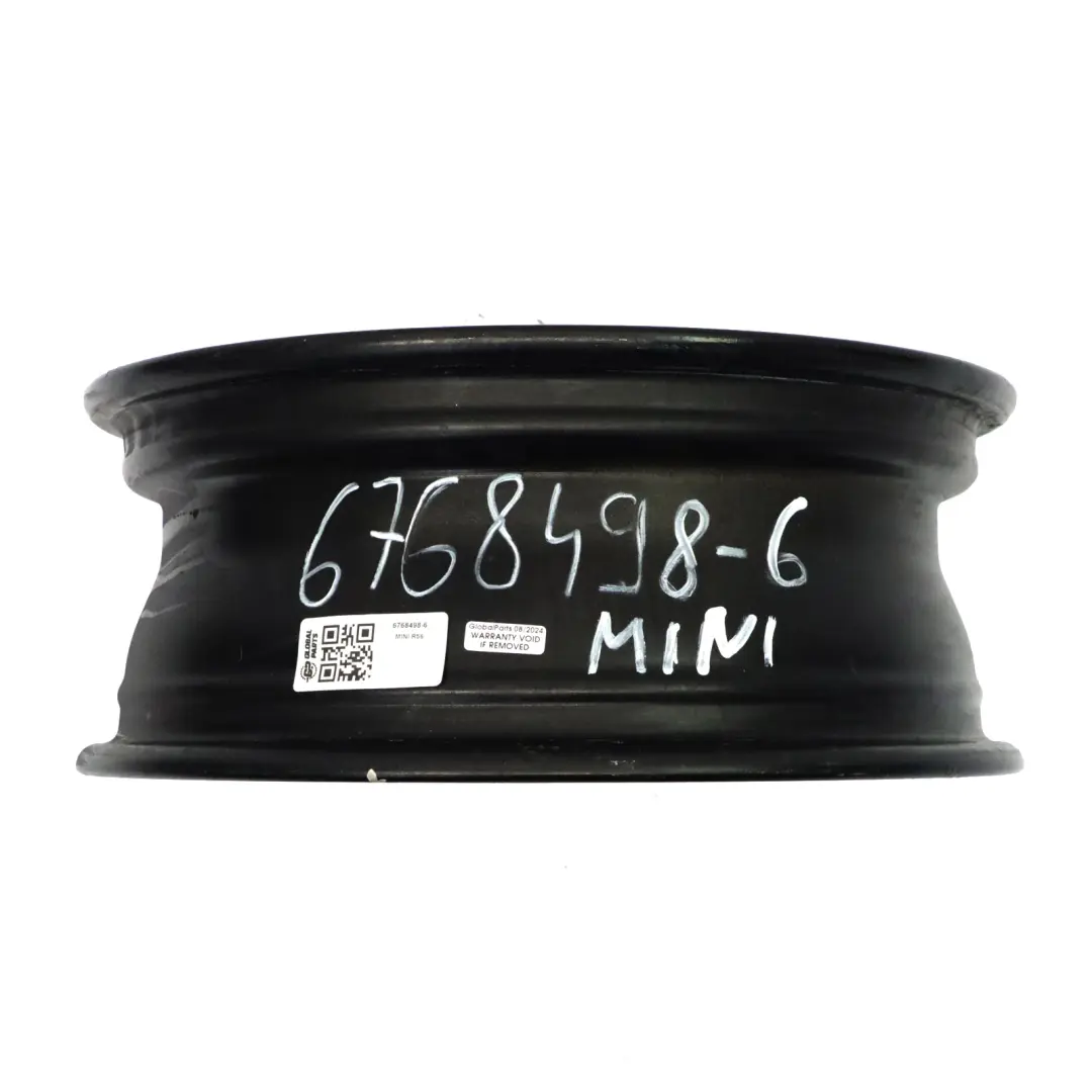 Mini Cooper One R50 R55 R56 Llanta de Aleación Negra 15" 5-Start Spooler 100