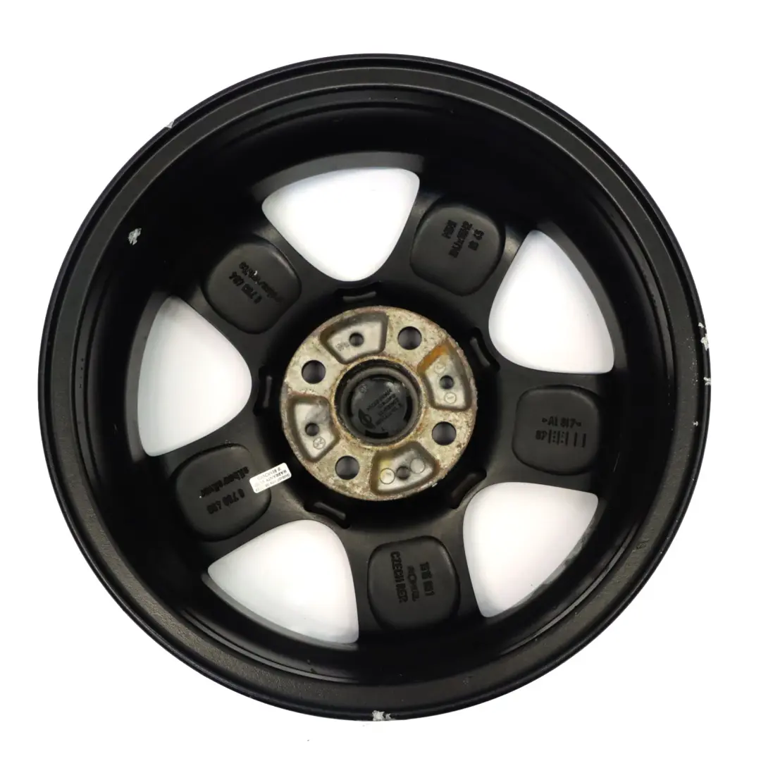 Mini Cooper One R50 R55 R56 Llanta de Aleación Negra 15" 5-Start Spooler 100