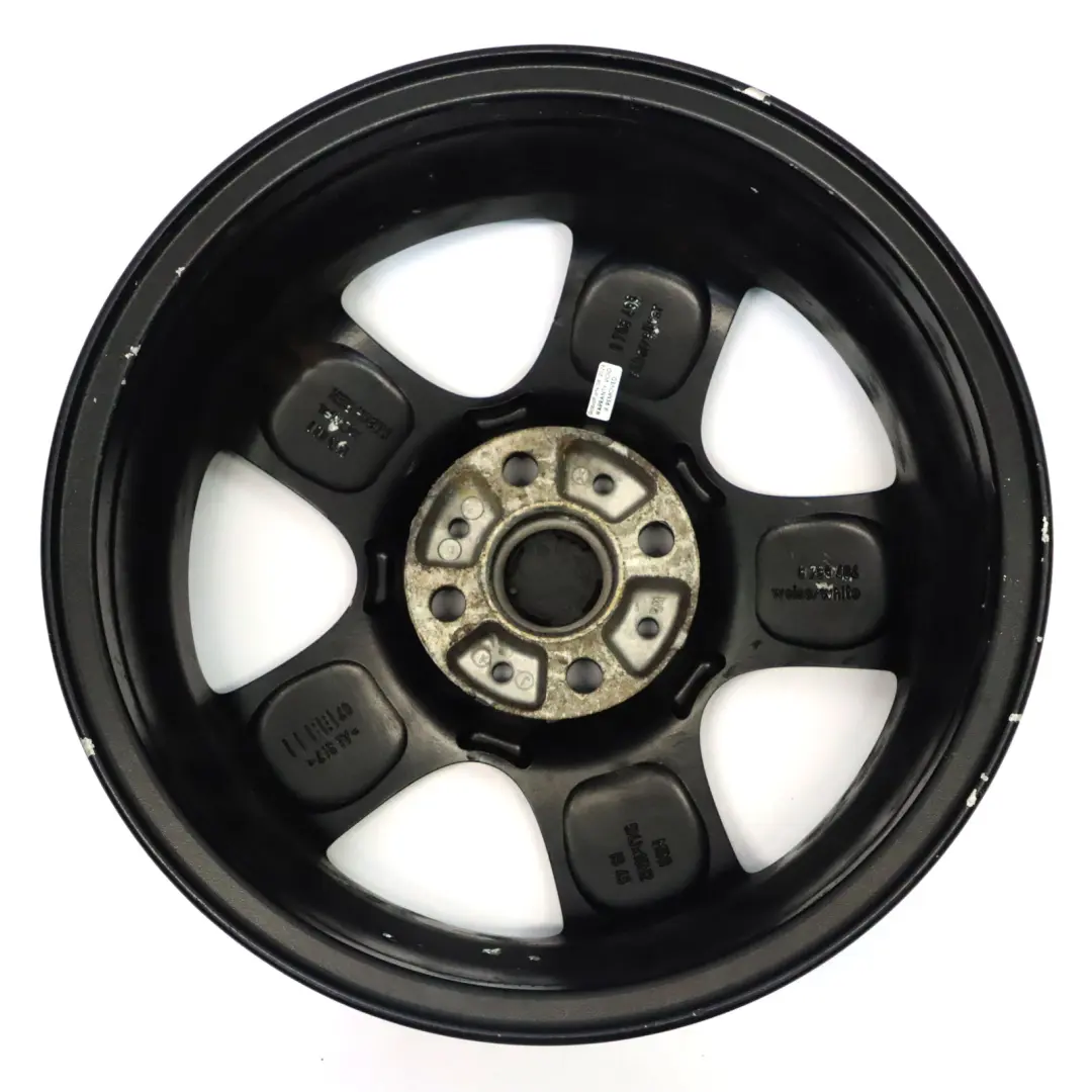 Mini Cooper One R50 R55 R56 Llanta De aleacion negra 15" 5-Start Spooler 100