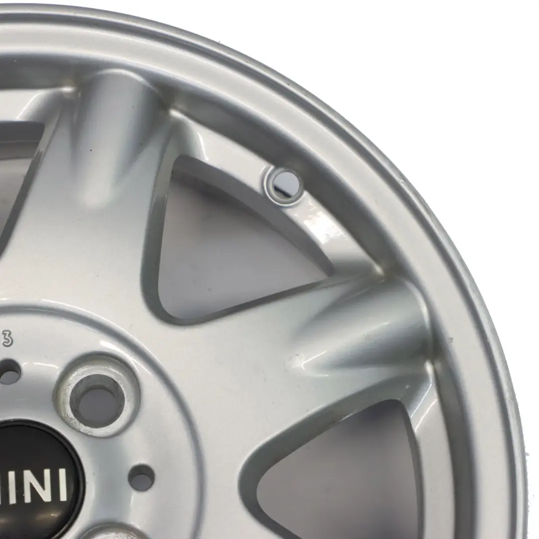 Mini Cooper R50 R55 R56 Silver Wheel Alloy Rim 15" 5,5J ET:45 Delta Spoke 96