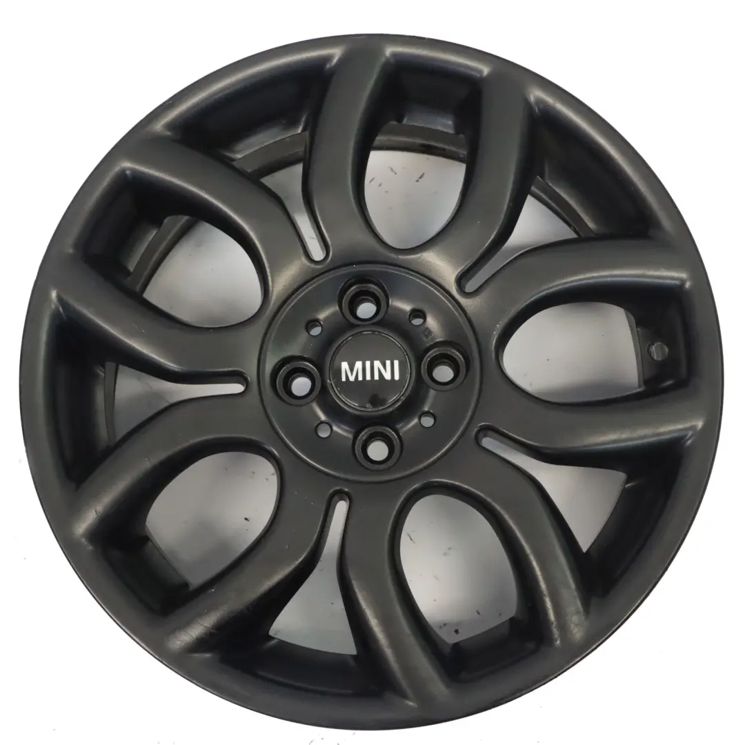 Mini Cooper 3 R50 R55 R56 llanta De aleacion negro 17 "7J ET:48 Flame Spoke 97