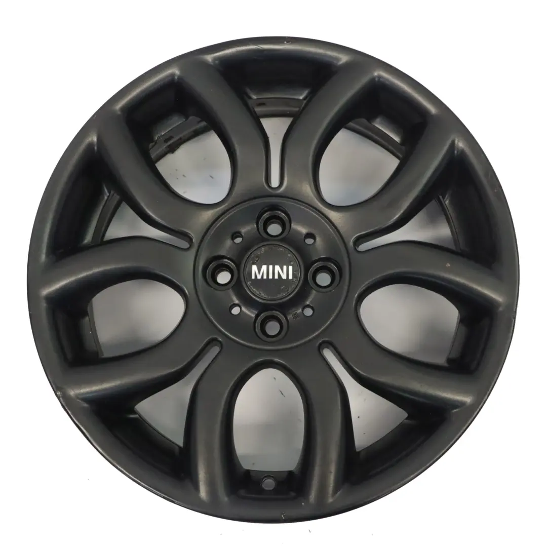 Mini Cooper 4 R50 R55 R56 llanta De aleacion negro 17 "7J ET:48 Flame Spoke 97