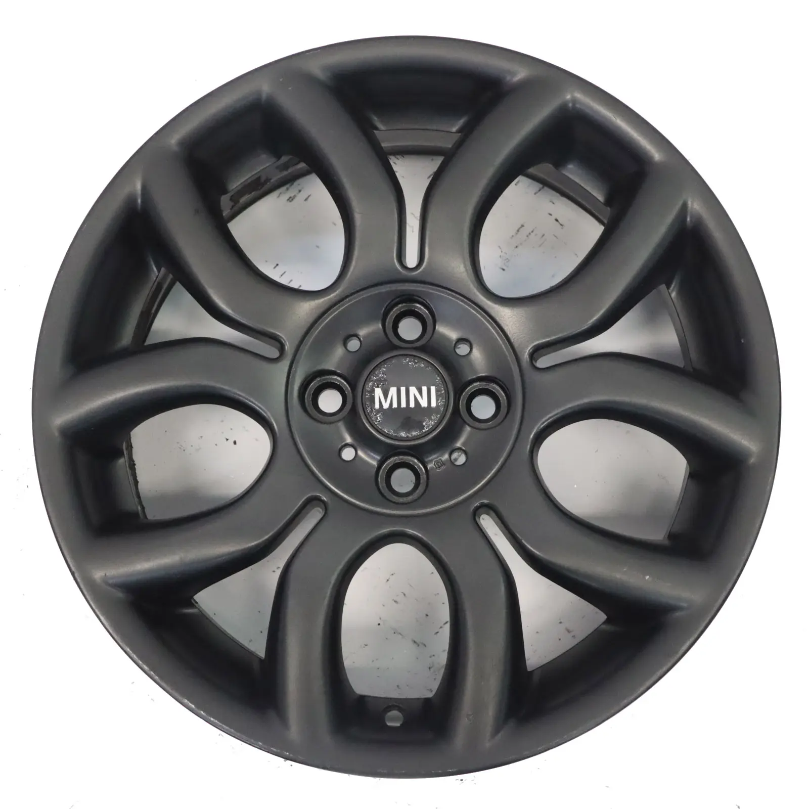 Mini Cooper R50 R55 R56 Black Wheel Alloy Rim 17" 7J ET:48 Flame Spoke 97