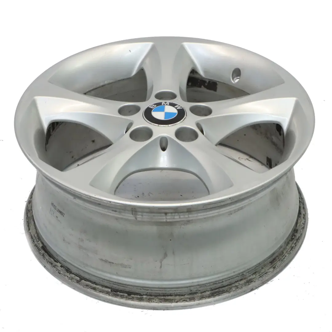 BMW E81 E82 E87 E88 llanta de aleación plata 17 "Star Spoke 256 ET:47 7J 6778219