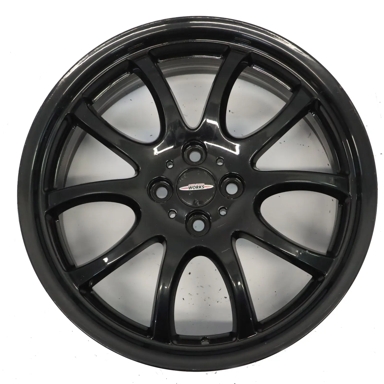 Mini R50 R56 John Cooper Works JCW Black Wheel Alloy Rim 18" Double Spoke