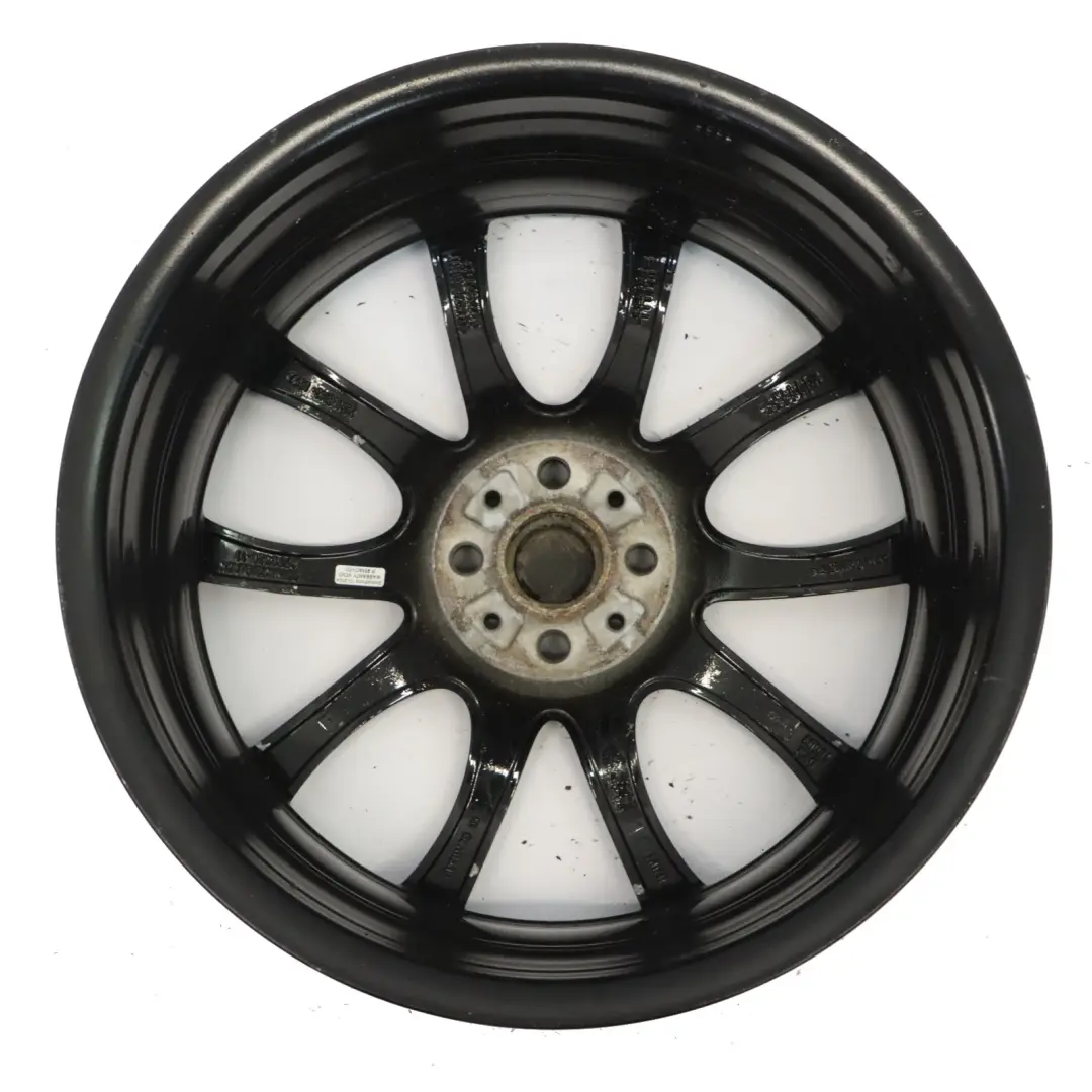 Mini R50 R56 John Cooper Works JCW Black Wheel Alloy Rim 18" Double Spoke