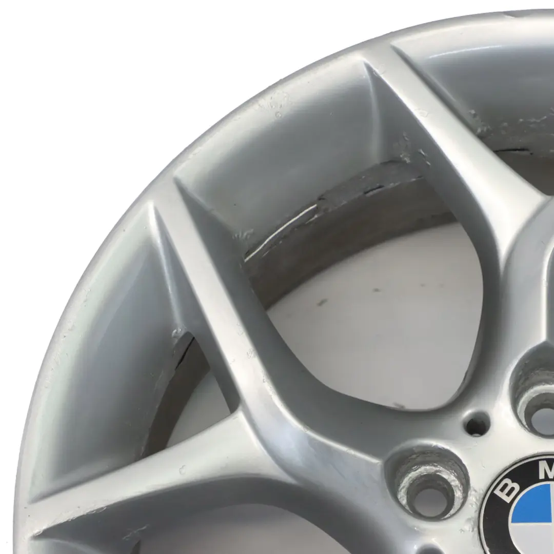 BMW E84 llanta De aleacion De plata 18 "Y hablo 322 ET:30 8J 6789145