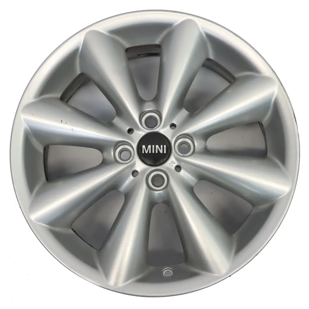 Mini Cooper R55 R56 R57 Silver Wheel Alloy Rim 17" 7J ET:48 Conical Spoke 121