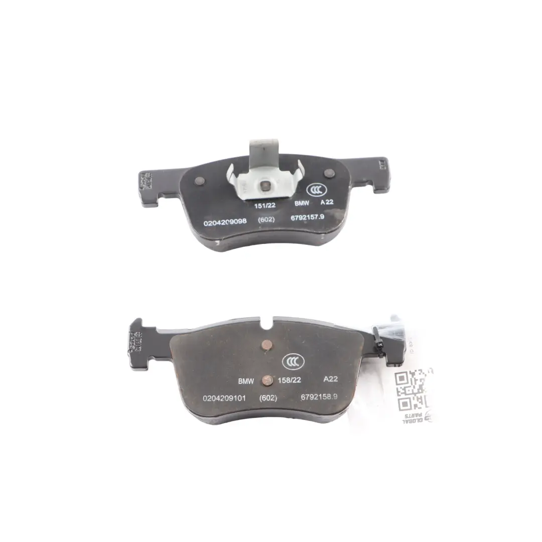 BMW F20 F30 F32 Front Axle Brake Pads Wear Sensor Warning Left N/S Set 6799801