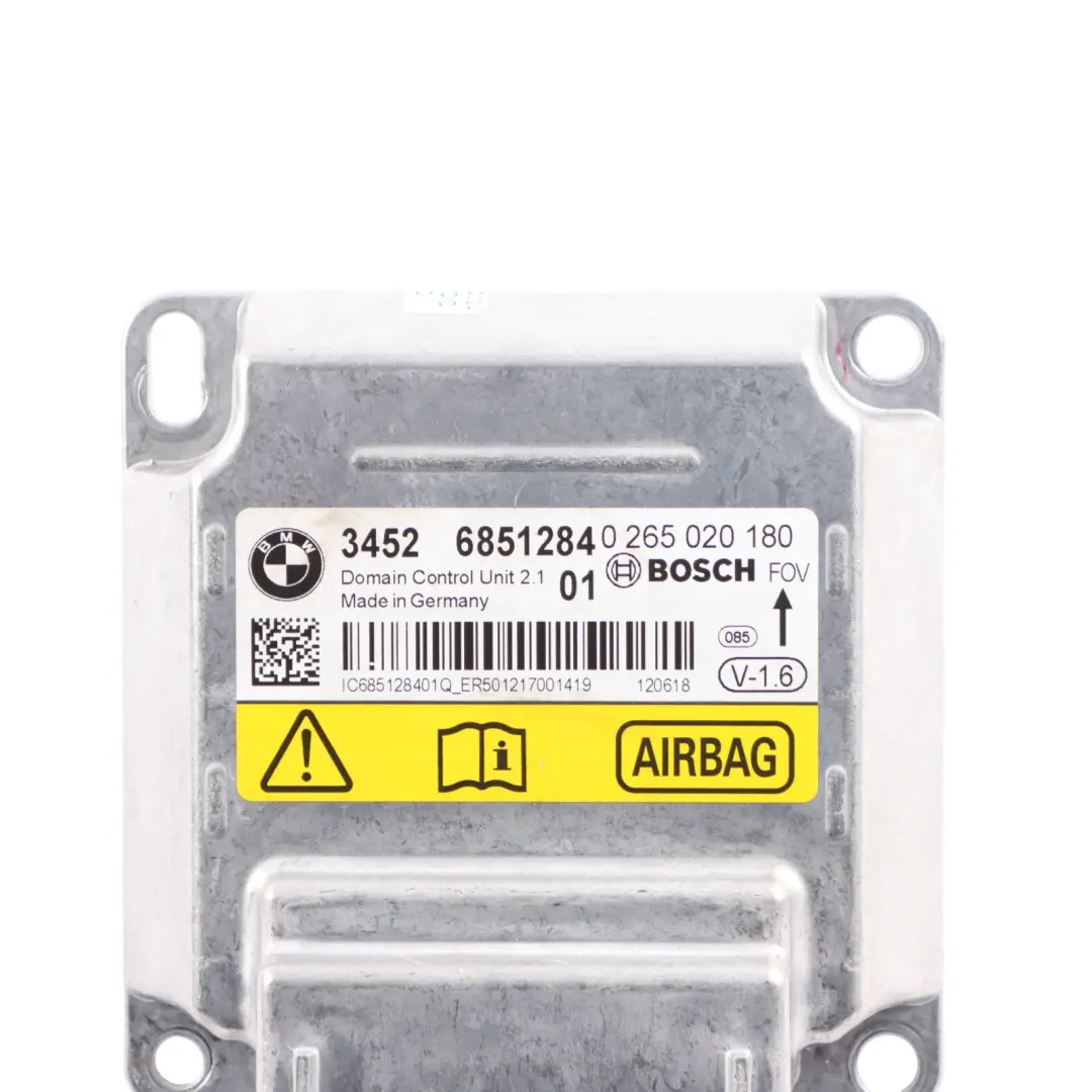 BMW X3 F25 ICM Control Unit Air Module SRS ECU 6851284