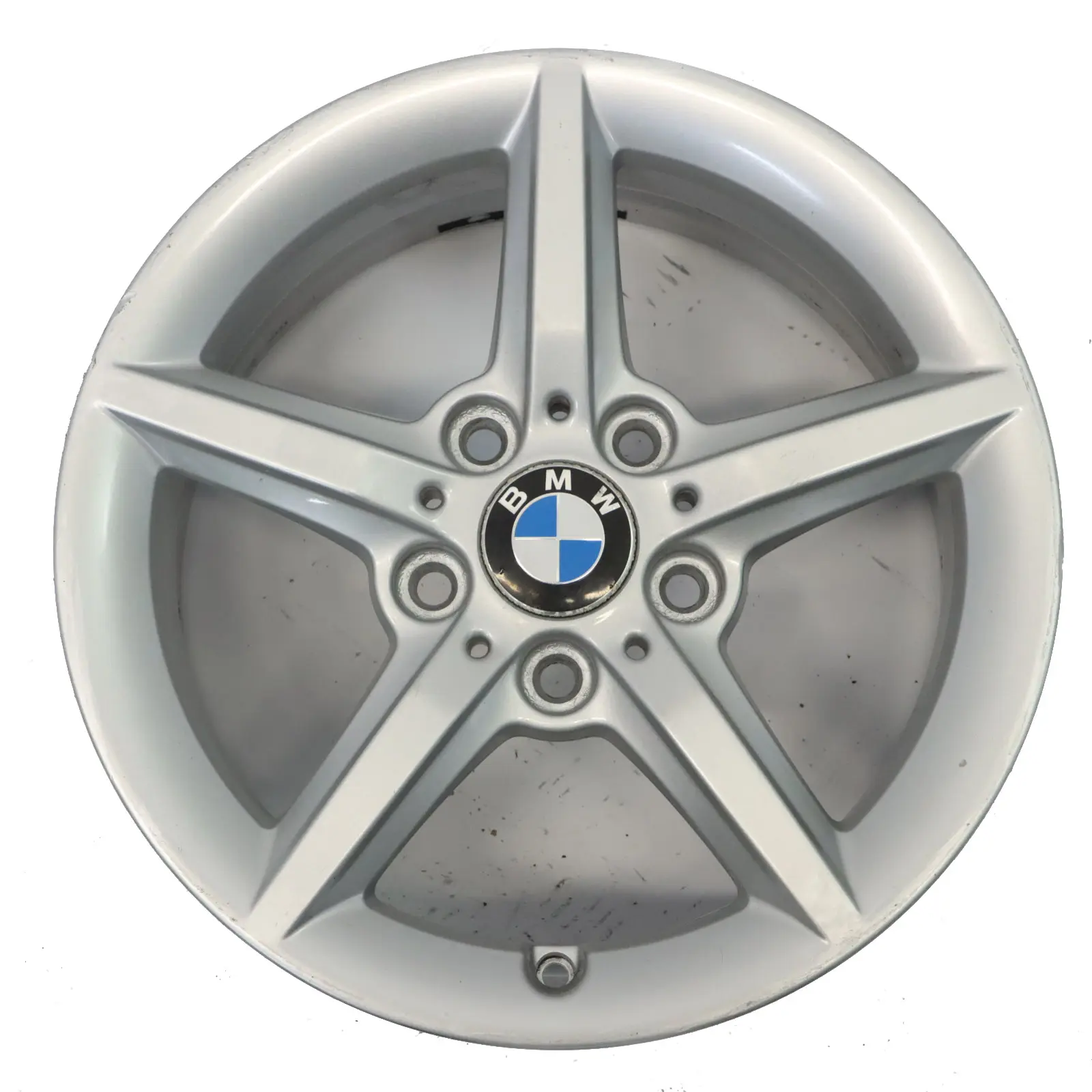 BMW F20 F21 F22 F23 Llanta Aleacion Plateada 16" 7J ET:40 6866302 Star Spoke 654