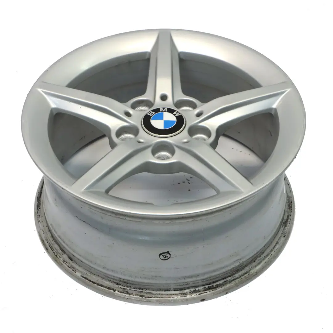 BMW F20 F21 F22 F23 Llanta Aleacion Plateada 16" 7J ET:40 6866302 Star Spoke 654