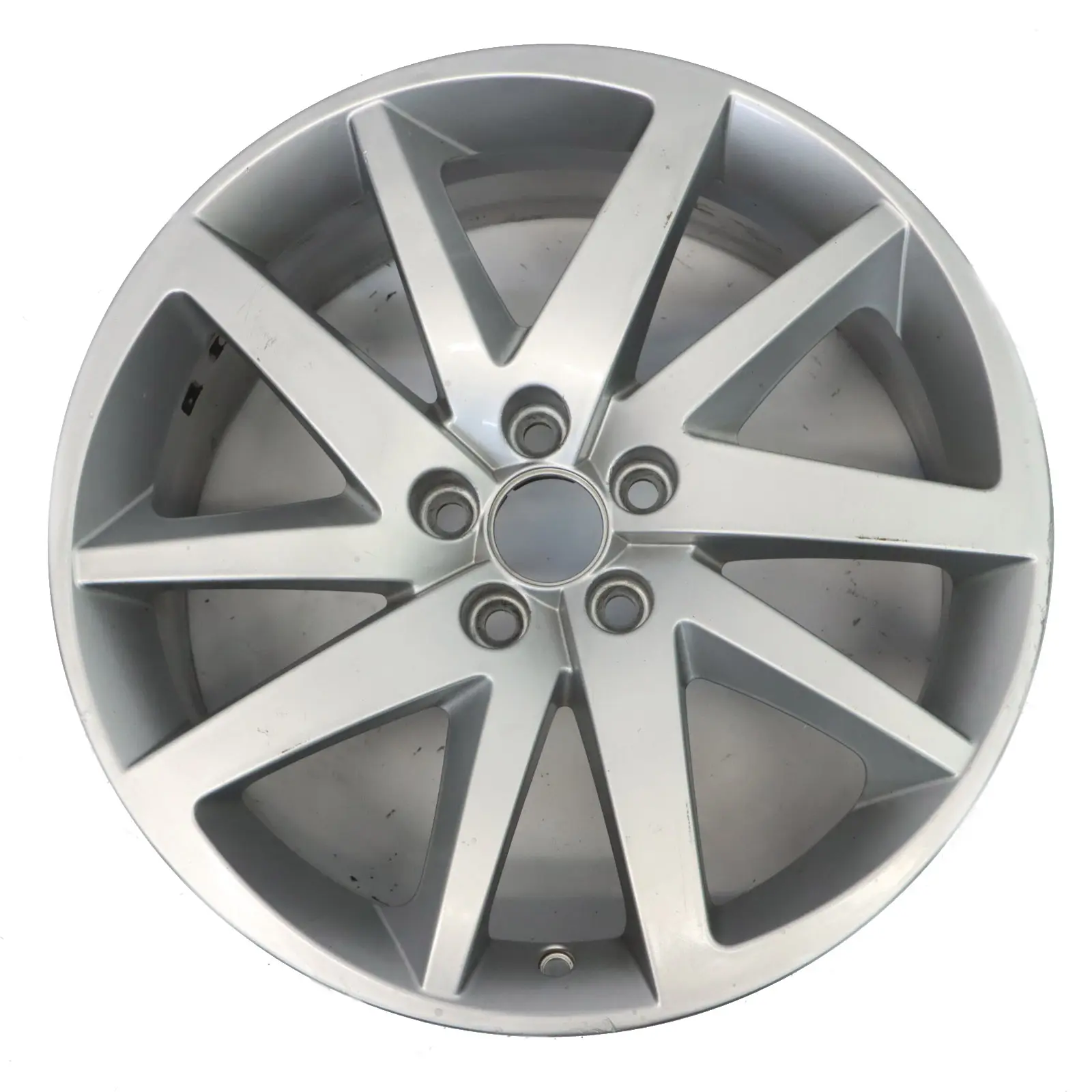 Seat Ibiza Mk4 6J Silver Wheel Alloy 17" 10 Spoke 7J ET:43 6J0601025P