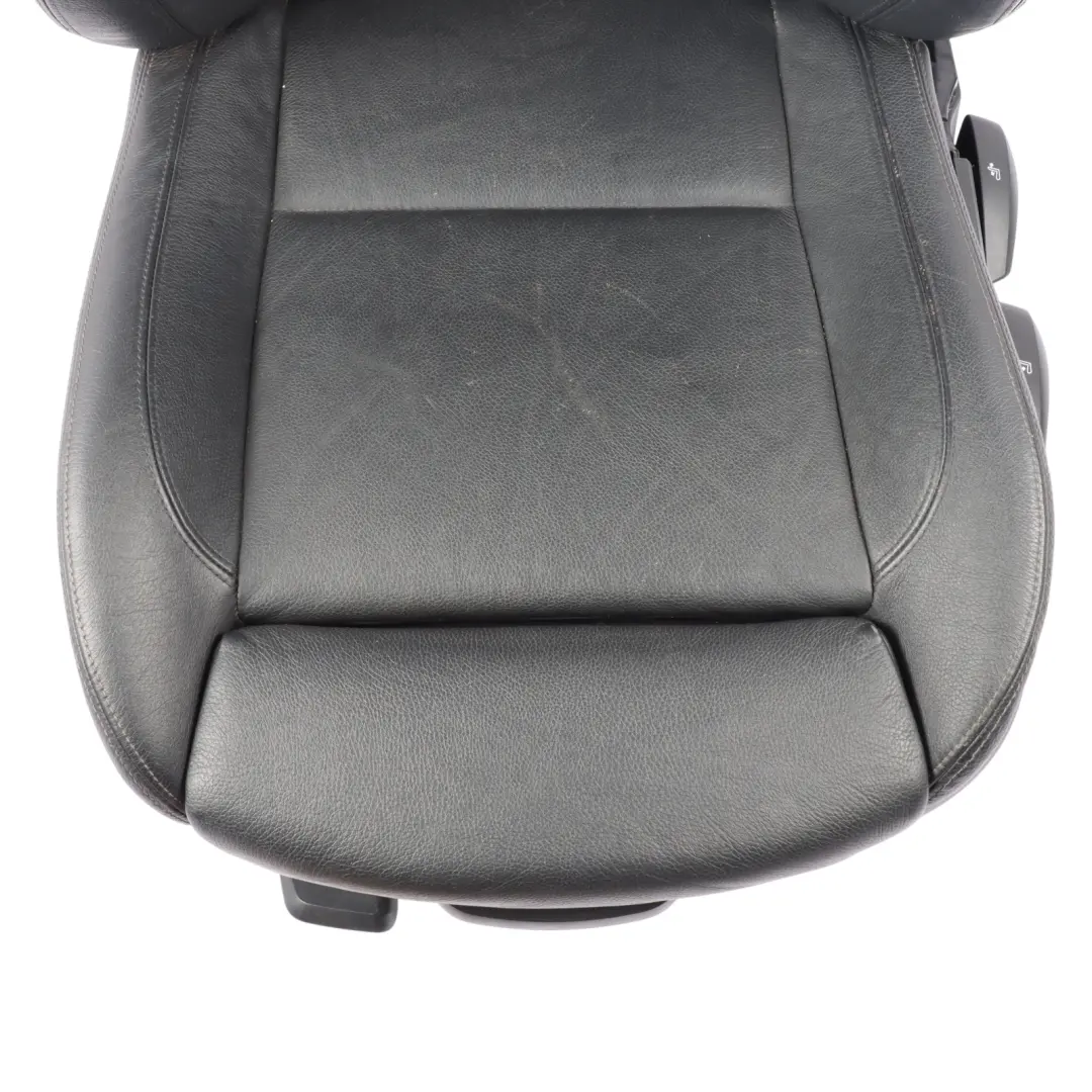 Asiento BMW E90 E91 LCI M Sport Calefactable Cuero Negro Delantero Izquierdo