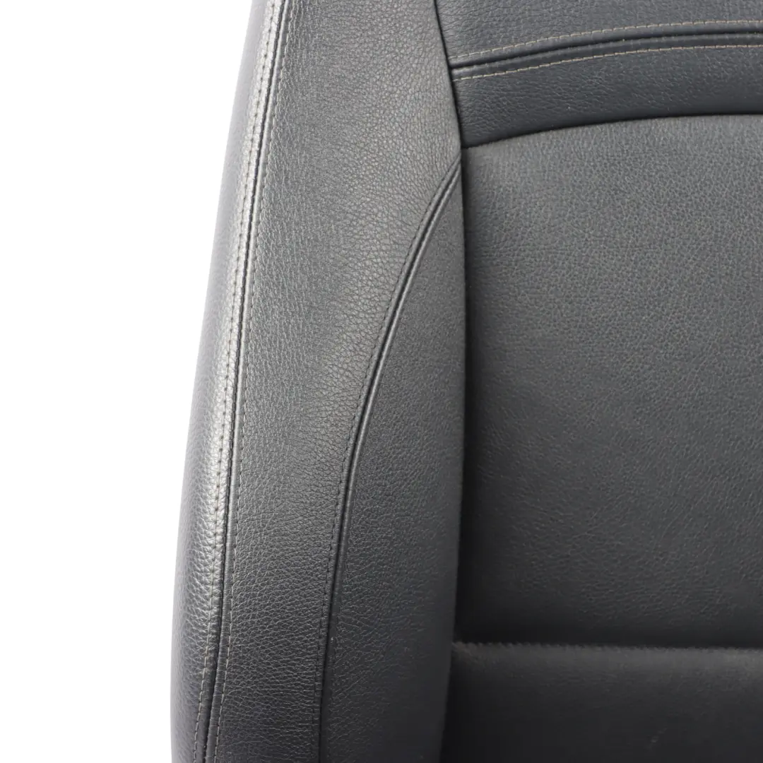 Asiento BMW E90 E91 LCI M Sport Calefactable Cuero Negro Delantero Izquierdo