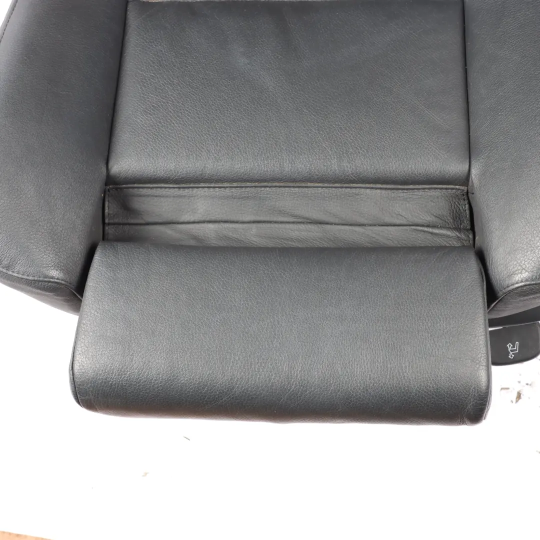 BMW E60 E61 M Sport Front Left N/S Seat Heated Black Leather Dakota