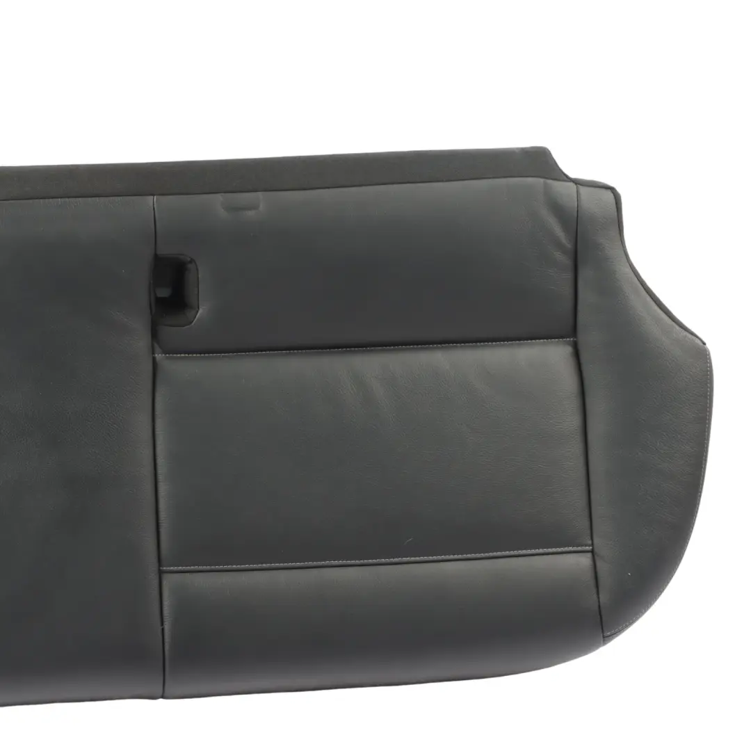 BMW X3 F25 Asiento Banco Trasero Sofá Revestimiento Cuero Nevada Negro