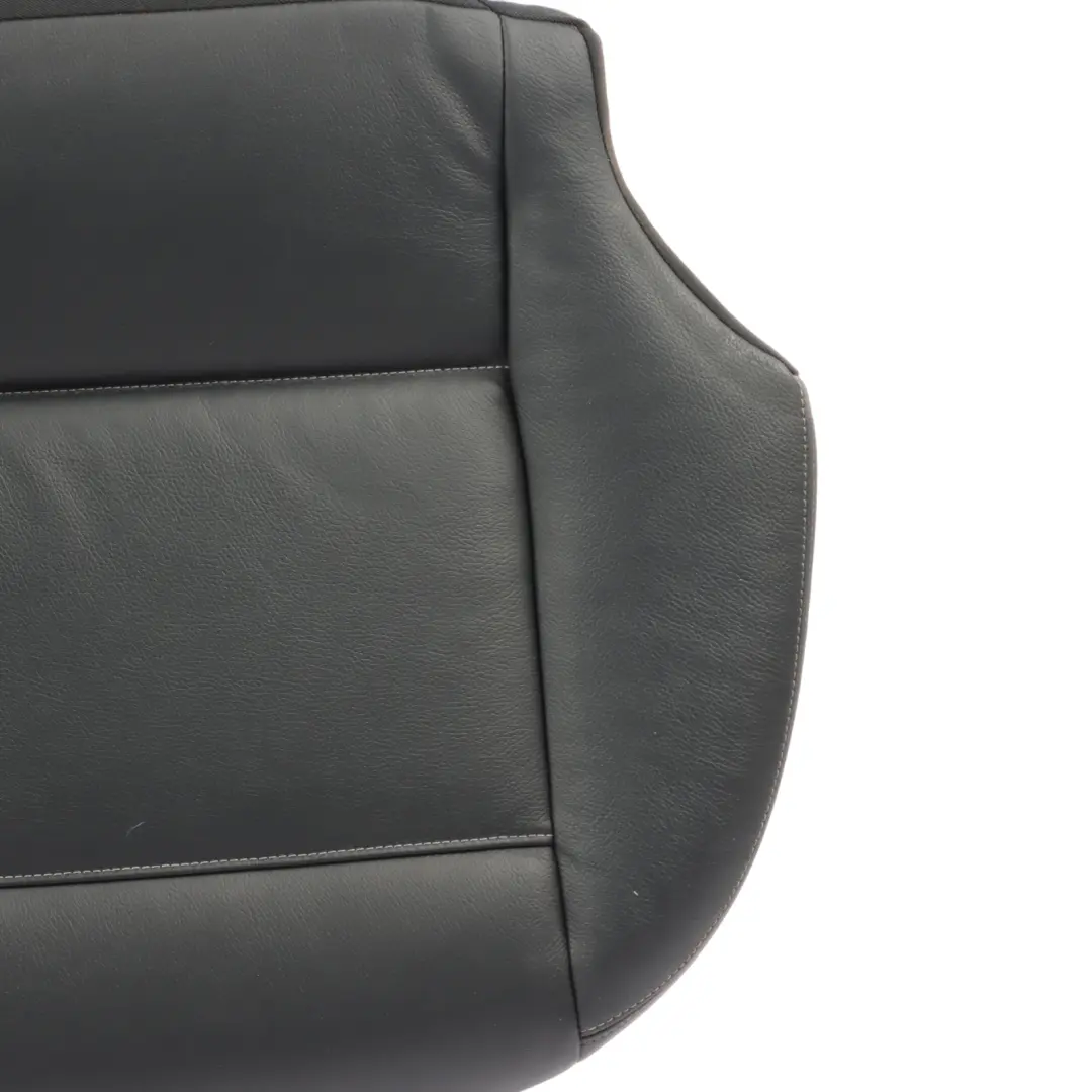 BMW X3 F25 Asiento Banco Trasero Sofá Revestimiento Cuero Nevada Negro