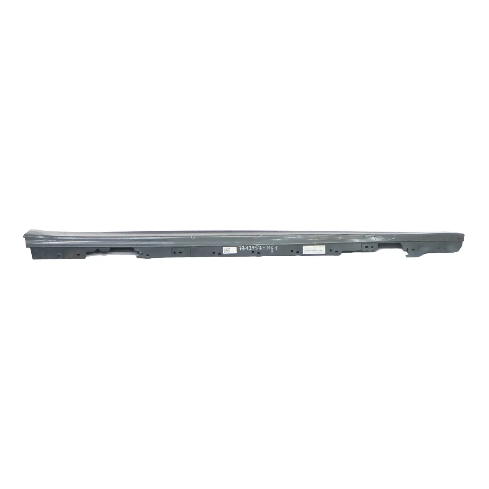 BMW F30 F31 Side Skirt Sill Strip Covering Right O/S Mineralgrau Grey - B39