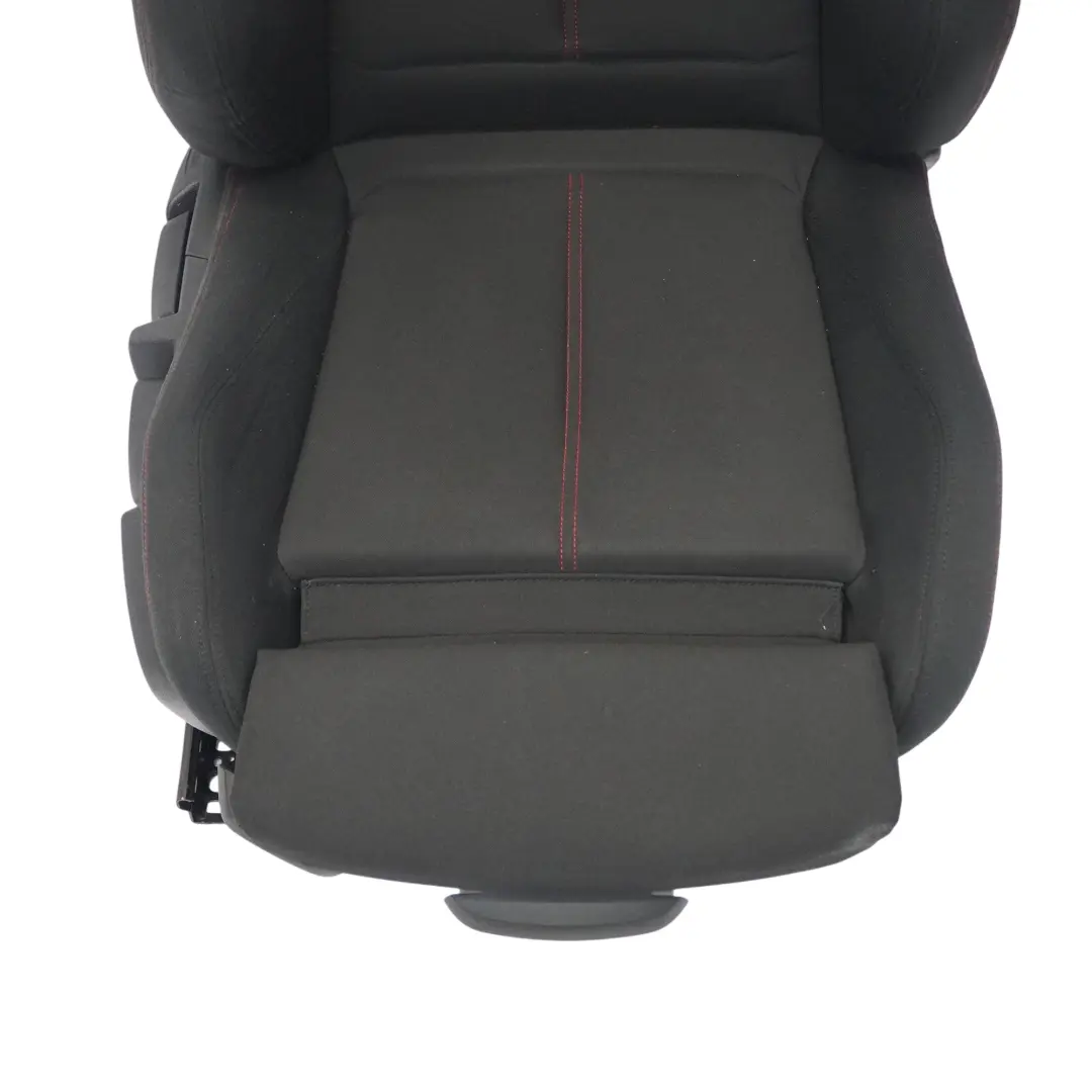 BMW F21 LCI Asiento Delantero Sport Derecho Tela Interior Rojo Antracita