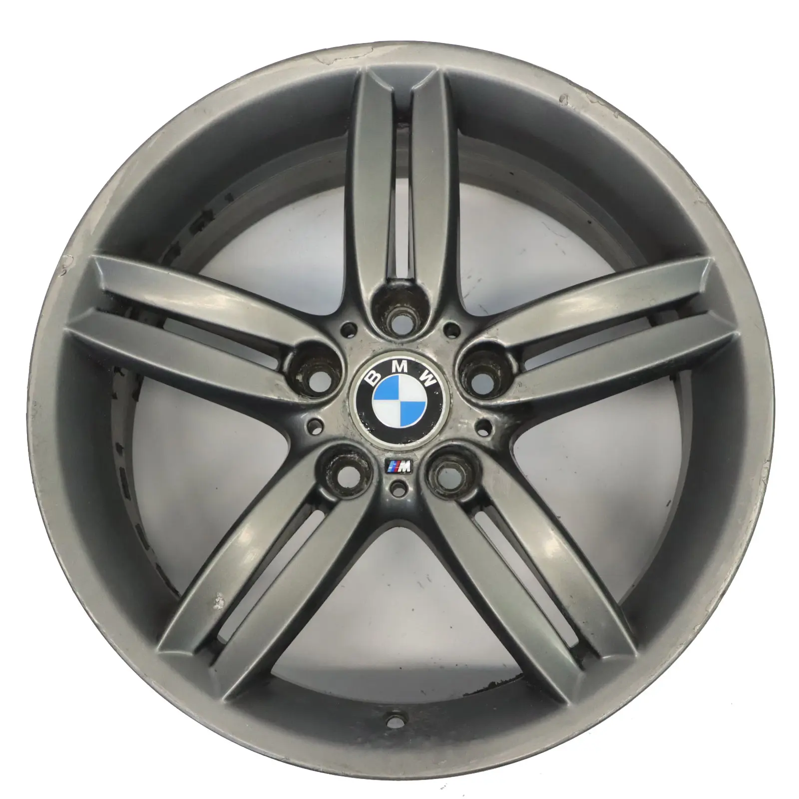 BMW E81 E87 Rear Grey Alloy Wheel Rim 18" 8,5J M Double Spoke 208 7839305