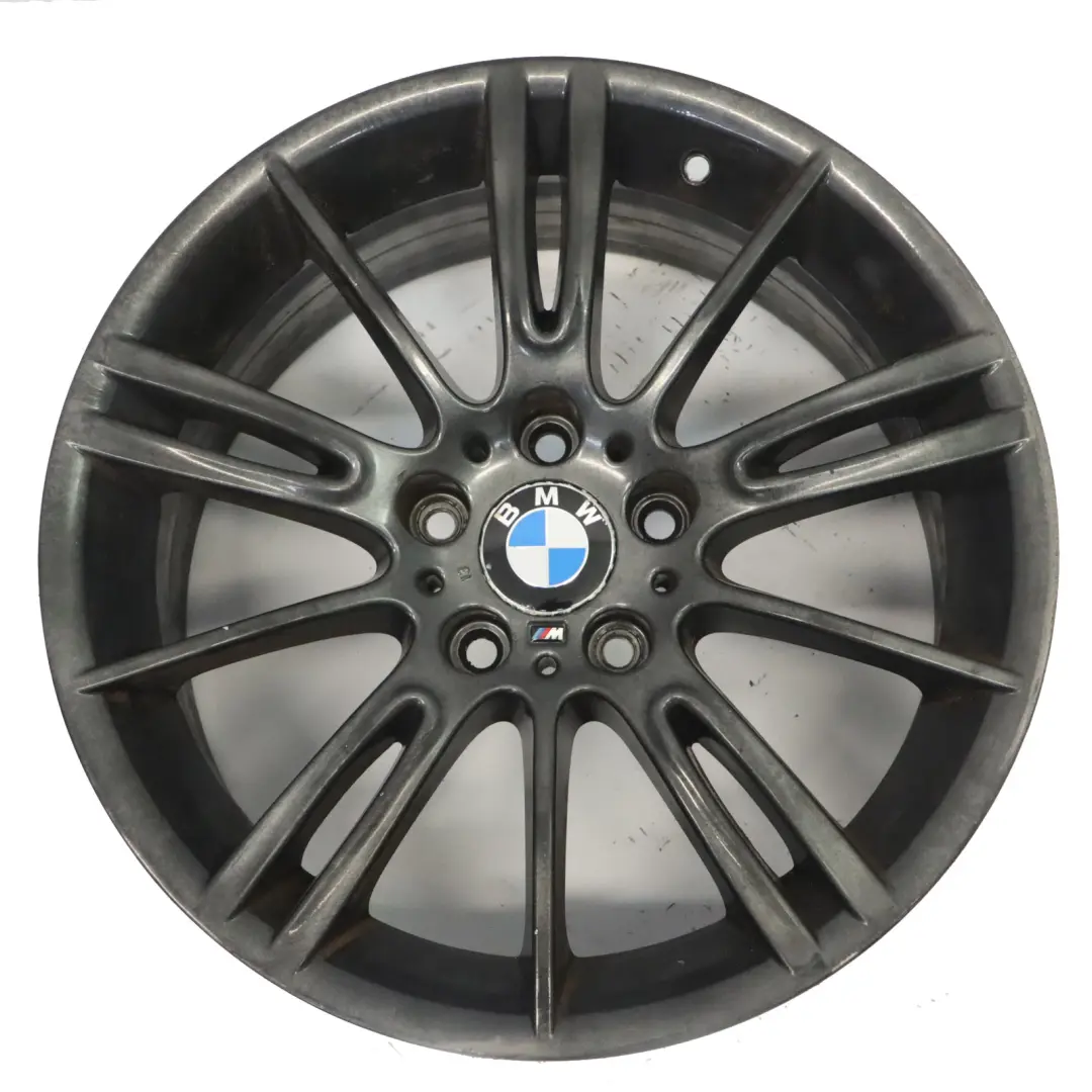 BMW E90 E91 Ferric Grau Hinter Rad Felge 18" ET:37 8.5J M Spider Speiche 193