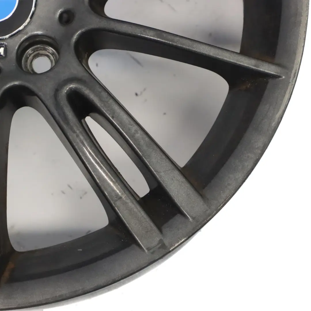 BMW E90 E91 Ferric Grau Hinter Rad Felge 18" ET:37 8.5J M Spider Speiche 193