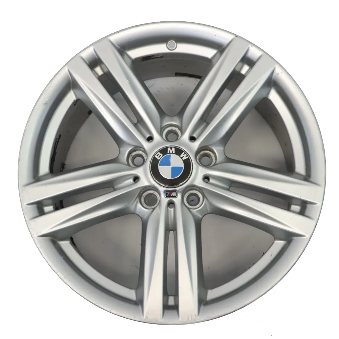 Llanta aleación trasera BMW F20 Gris Férrico 18" 8J 7845853 M Estrella Spoke