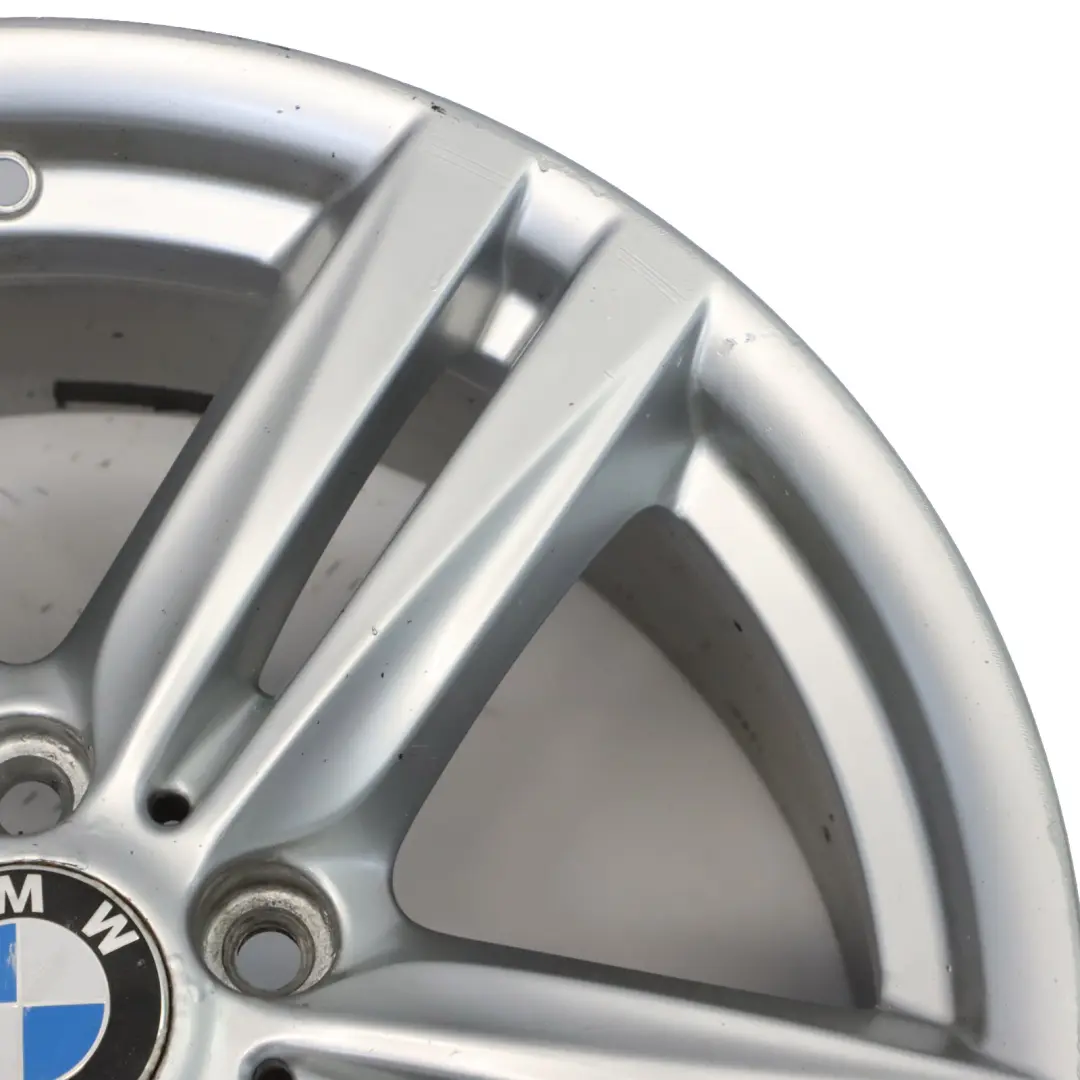 Llanta aleación trasera BMW F20 Gris Férrico 18" 8J 7845853 M Estrella Spoke