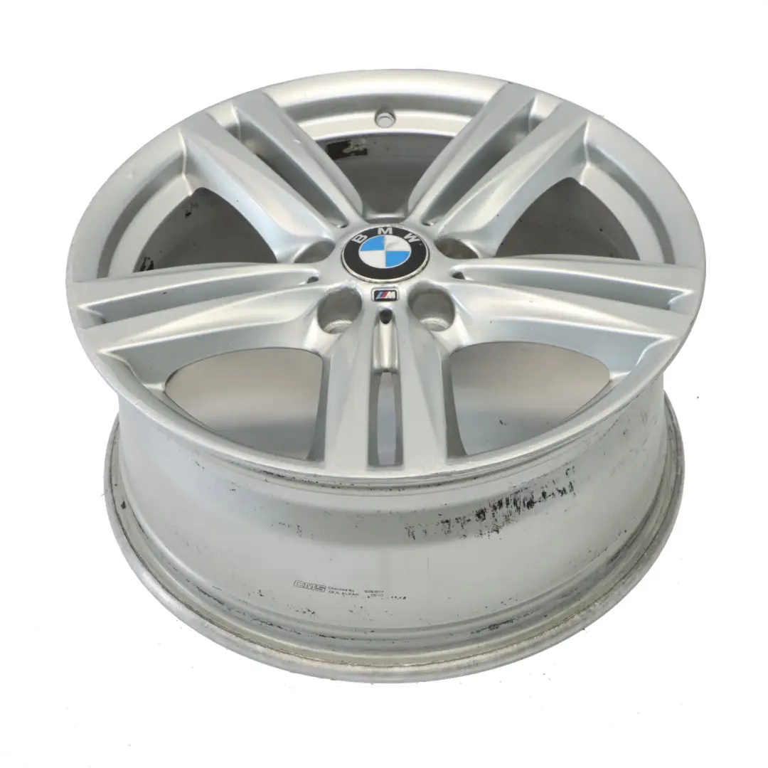 Llanta aleación trasera BMW F20 Gris Férrico 18" 8J 7845853 M Estrella Spoke