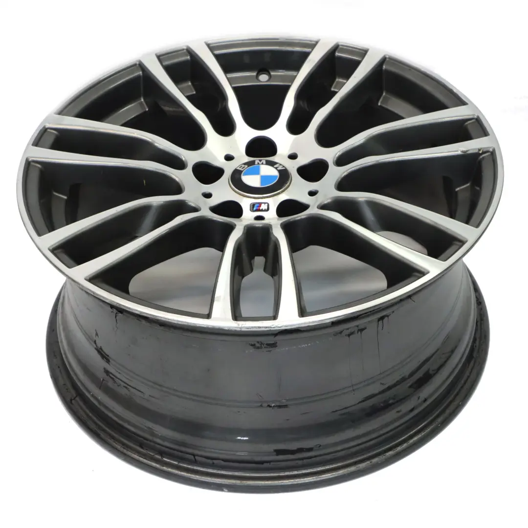 BMW F30 F31 Llanta aleación gris trasera 19" ET:47 8,5J M Star Spoke 403 7845883