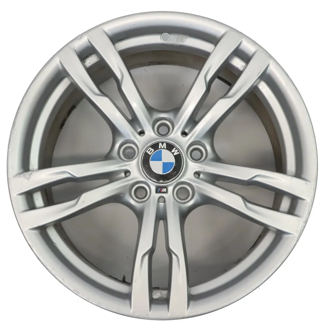 BMW F30 F31 F32 Rear Wheel Alloy Rim 18" 8,5J ET:47 M Double Spoke 441 7846779