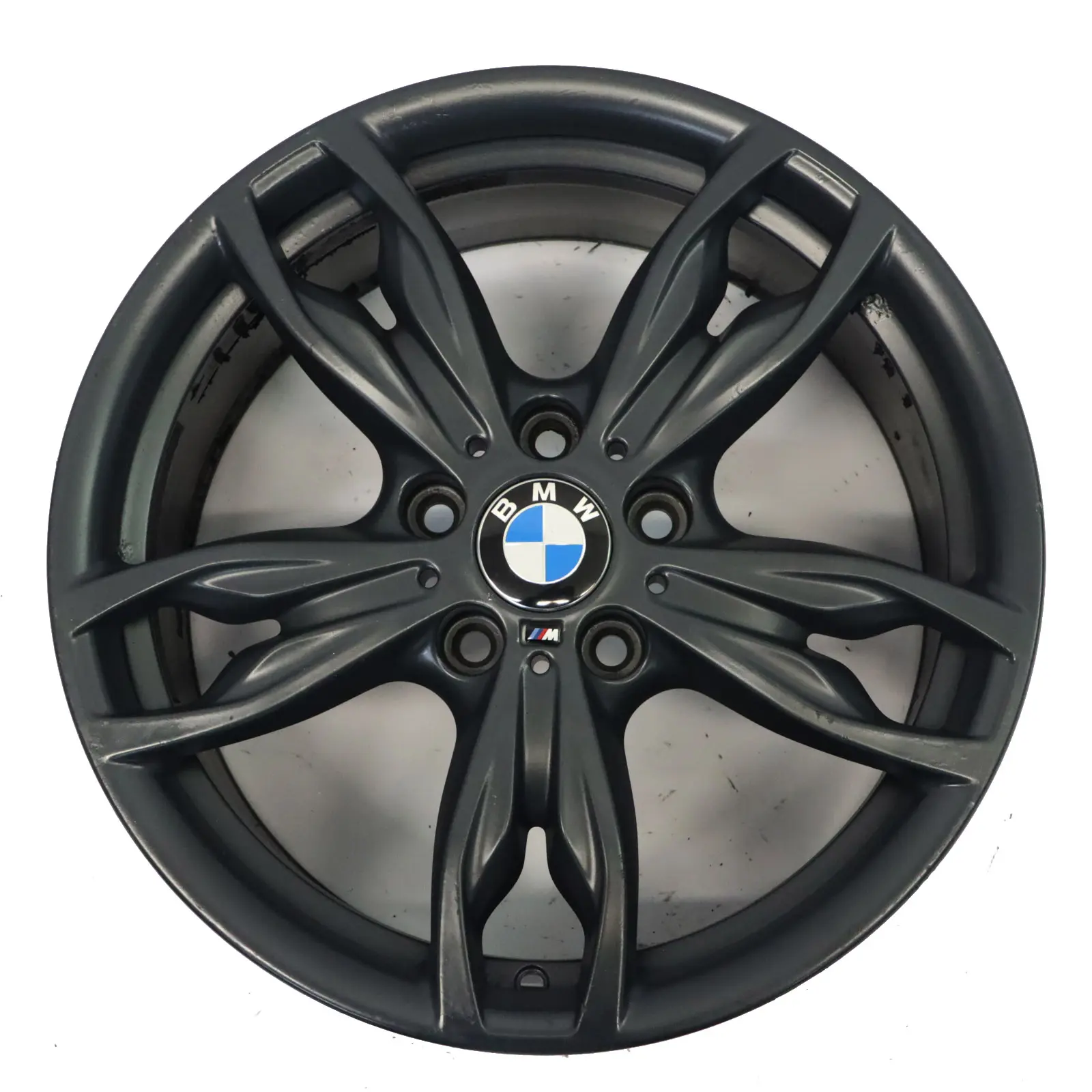 Llanta aleación trasera BMW F20 F21 Orbit Gris 18" 8J ET:52 M Doble Radio 436