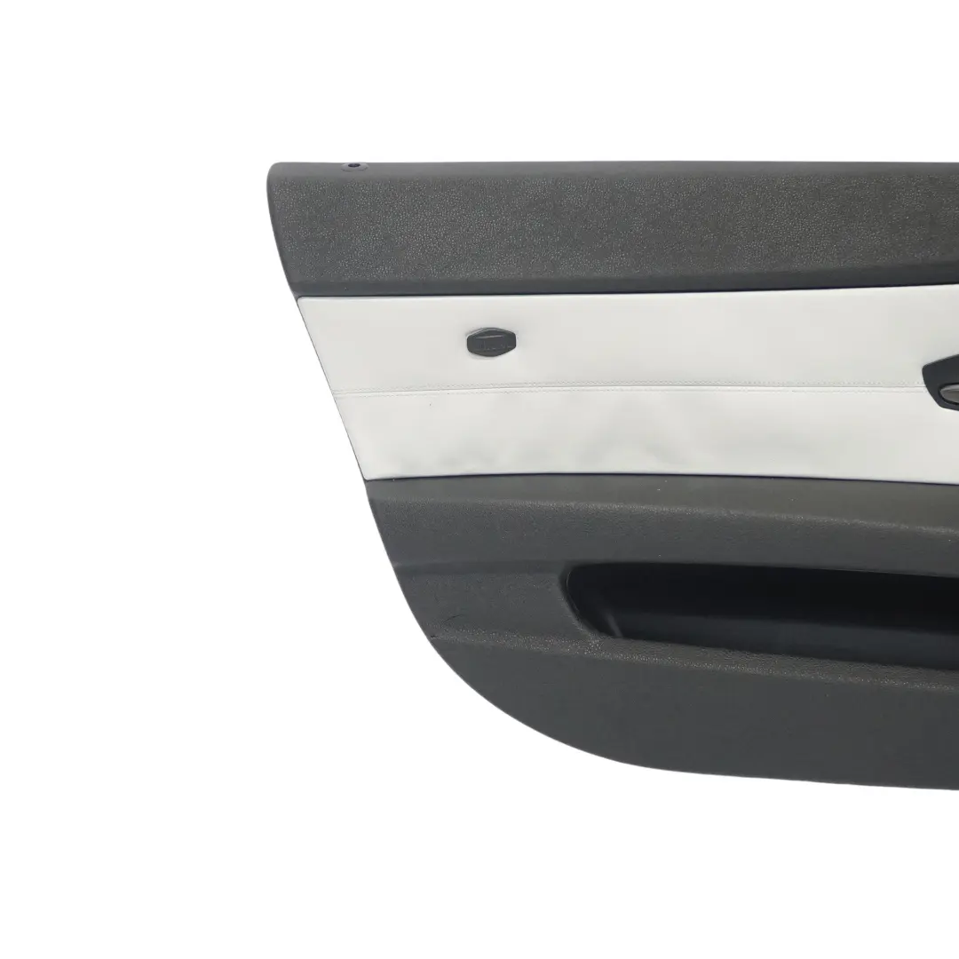 BMW Z4 E85 E86 Tarjeta Puerta Izquierda Panel Cuero Nueva Inglaterra Silverstone