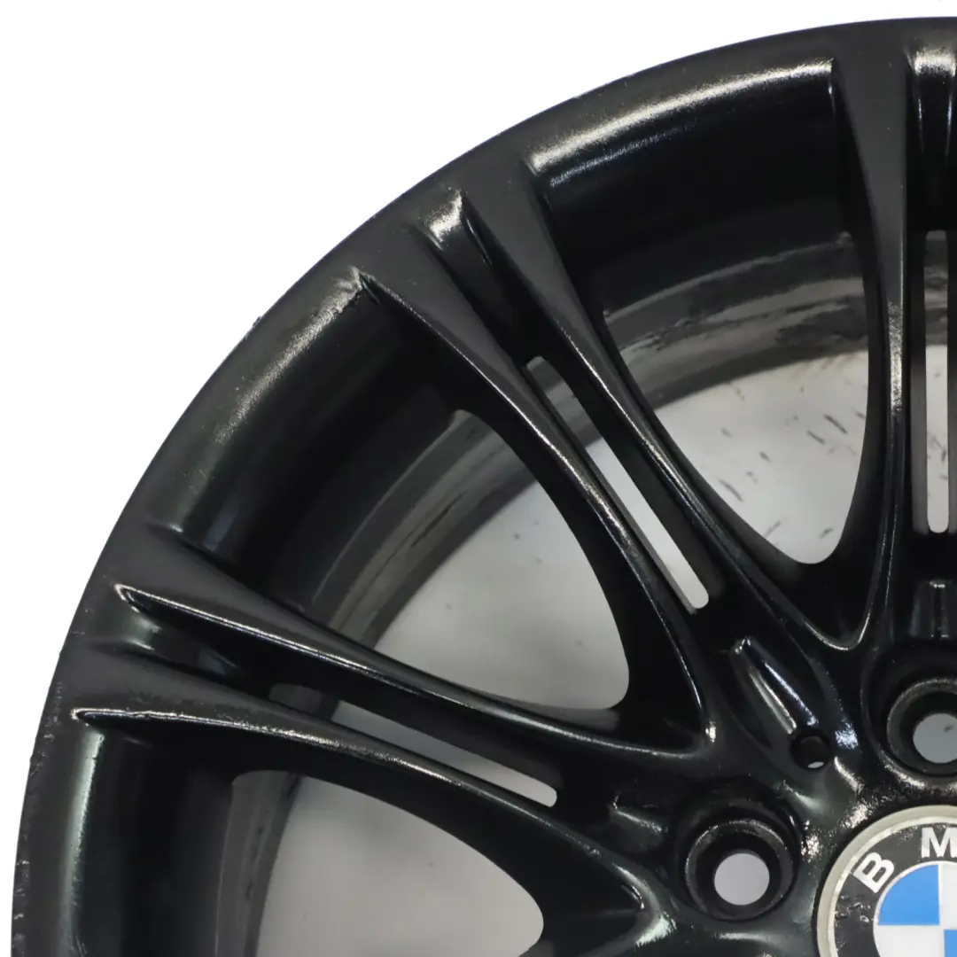 BMW E60 E61 llanta de aleación negro 18 "8J ET:20 M de doble radio 135 8036947