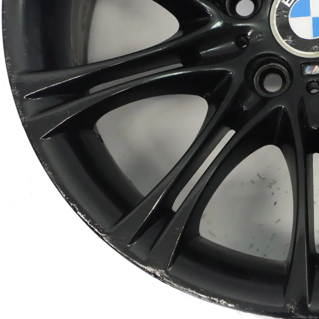 BMW E60 E61 llanta de aleación negro 18 "8J ET:20 M de doble radio 135 8036947