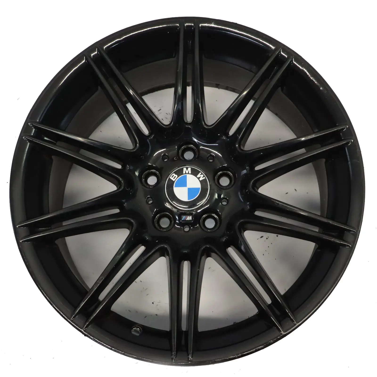 BMW E90 E91 Schwarz Hinten Alu Felge Alufelge 19" M Double Spoke 225 9J ET:39